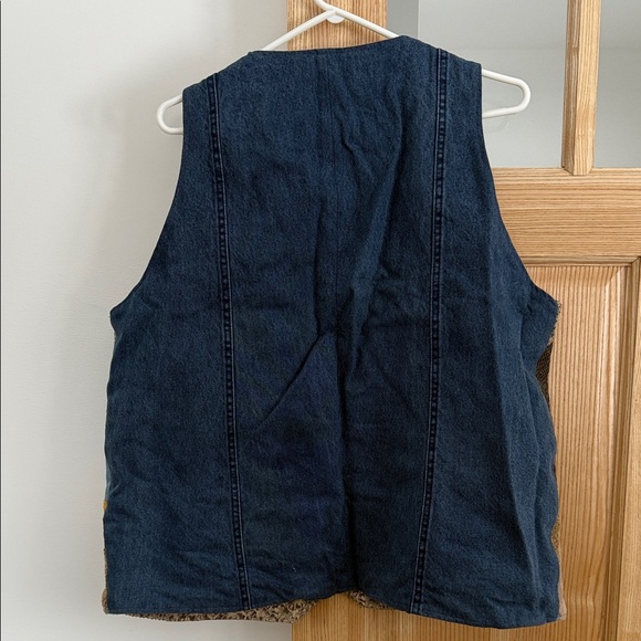 Reversible Patchwork Multicolor Vest - Picture 6 of 8